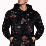 VoAzo 17 - Velvet Hoodie for Men - Sarman Fashion - Wholesale Clothing Fashion Brand for Men from Canada