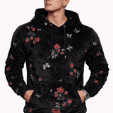 VoAzo 17 - Velvet Hoodie for Men - Sarman Fashion - Wholesale Clothing Fashion Brand for Men from Canada