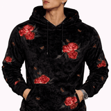 VoAzo 18 - Velvet Hoodie for Men - Sarman Fashion - Wholesale Clothing Fashion Brand for Men from Canada