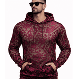 VoAzo 25 - Velvet Hoodie for Men - Sarman Fashion - Wholesale Clothing Fashion Brand for Men from Canada