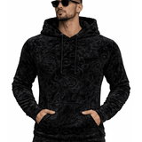 VoAzo 30 - Velvet Hoodie for Men - Sarman Fashion - Wholesale Clothing Fashion Brand for Men from Canada