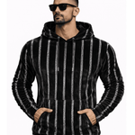 VoAzo 33 - Velvet Hoodie for Men - Sarman Fashion - Wholesale Clothing Fashion Brand for Men from Canada