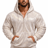 VoAzo 38 - Velvet Hoodie for Men - Sarman Fashion - Wholesale Clothing Fashion Brand for Men from Canada