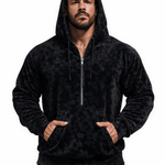 VoAzo 39 - Velvet Hoodie for Men - Sarman Fashion - Wholesale Clothing Fashion Brand for Men from Canada
