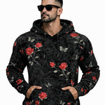 VoAzo 5 - Velvet Hoodie for Men - Sarman Fashion - Wholesale Clothing Fashion Brand for Men from Canada