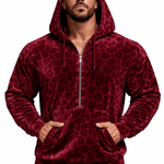 VoAzo 50 - Velvet Hoodie for Men - Sarman Fashion - Wholesale Clothing Fashion Brand for Men from Canada