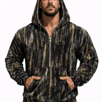 VoAzo 51 - Velvet Hoodie for Men - Sarman Fashion - Wholesale Clothing Fashion Brand for Men from Canada