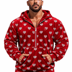 VoAzo 53 - Velvet Hoodie for Men - Sarman Fashion - Wholesale Clothing Fashion Brand for Men from Canada