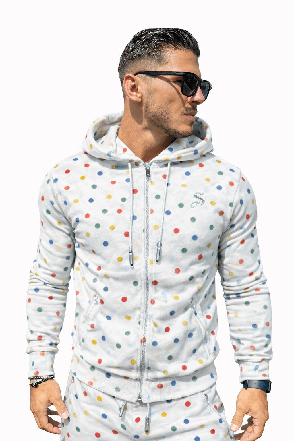VoAzo 60 - Velvet Hoodie for Men - Sarman Fashion - Wholesale Clothing Fashion Brand for Men from Canada