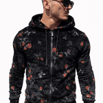 VoAzo 61 - Velvet Hoodie for Men - Sarman Fashion - Wholesale Clothing Fashion Brand for Men from Canada