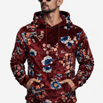 VoAzo 8 - Velvet Hoodie for Men - Sarman Fashion - Wholesale Clothing Fashion Brand for Men from Canada