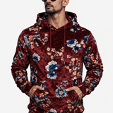VoAzo 8 - Velvet Hoodie for Men - Sarman Fashion - Wholesale Clothing Fashion Brand for Men from Canada