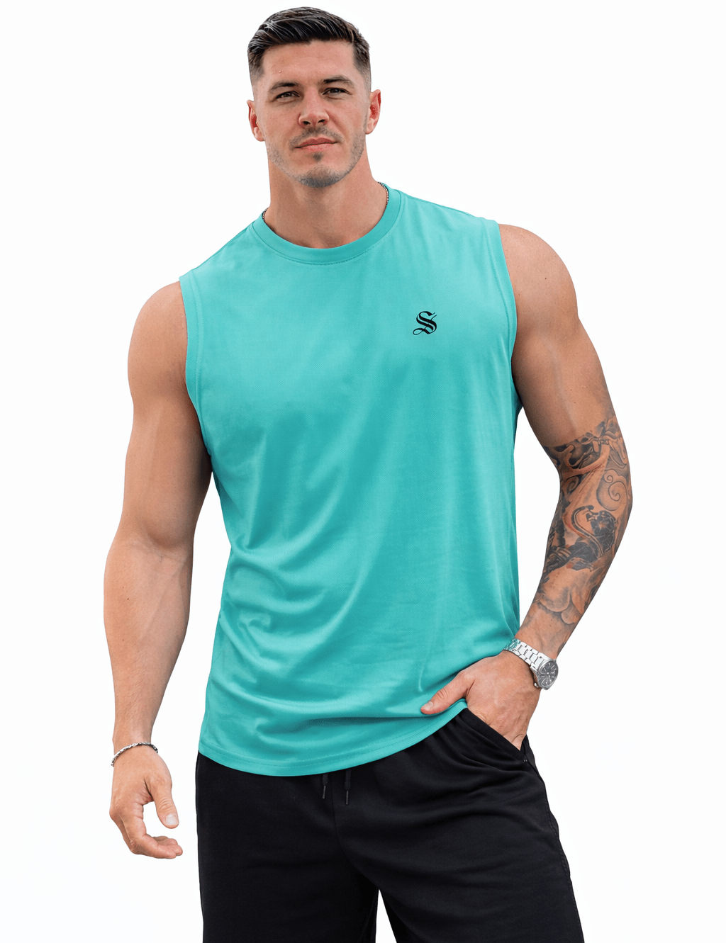 VOKL - Tank Top for Men - Sarman Fashion - Wholesale Clothing Fashion Brand for Men from Canada