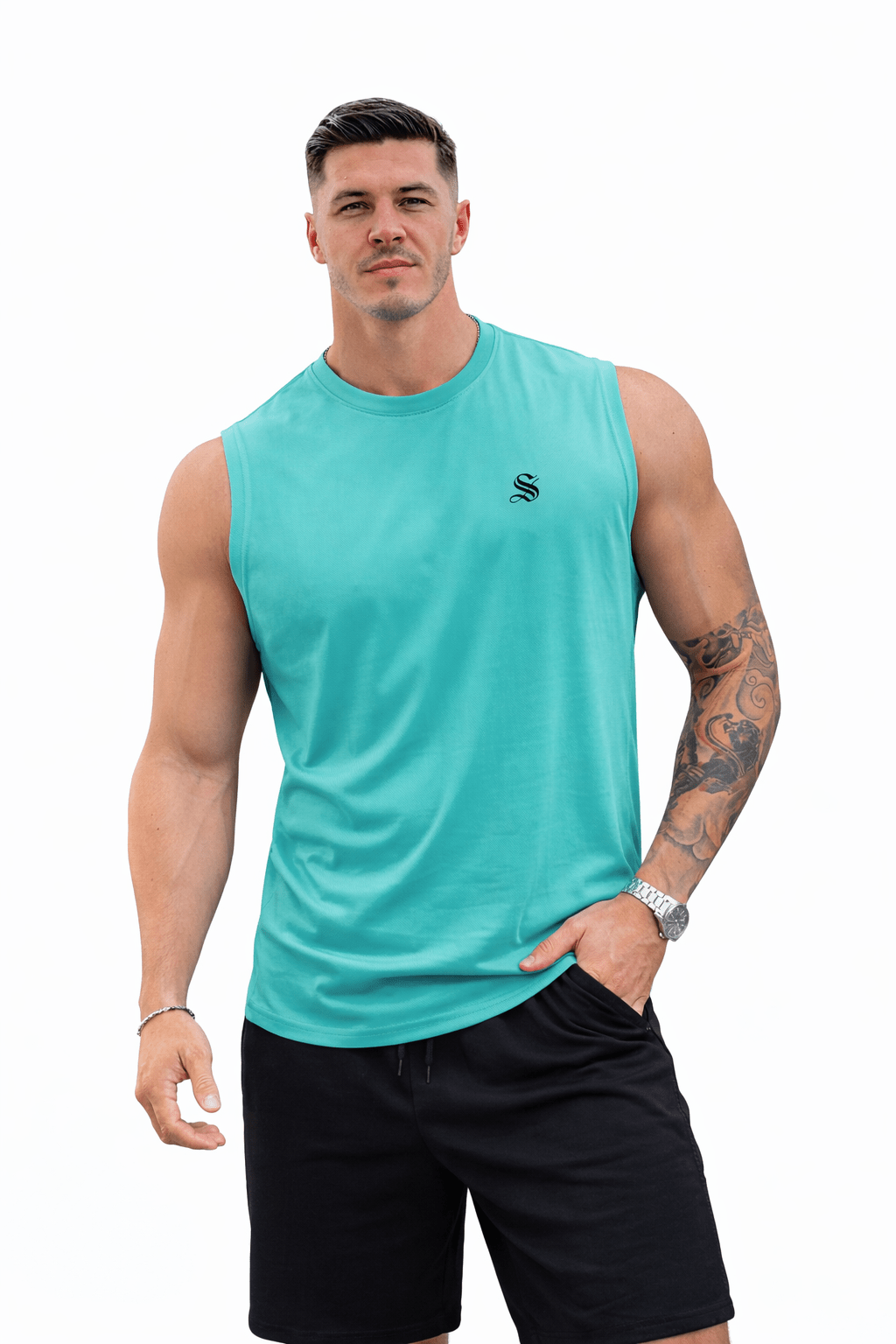 VOKL - Tank Top for Men - Sarman Fashion - Wholesale Clothing Fashion Brand for Men from Canada