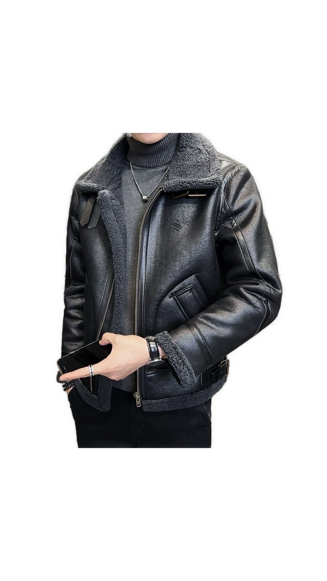 Vombee 79 - Jacket for Men - Sarman Fashion - Wholesale Clothing Fashion Brand for Men from Canada