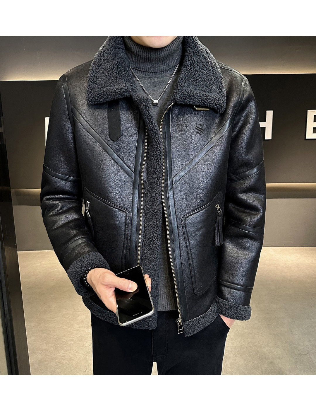 Vombee 81 - Jacket for Men - Sarman Fashion - Wholesale Clothing Fashion Brand for Men from Canada