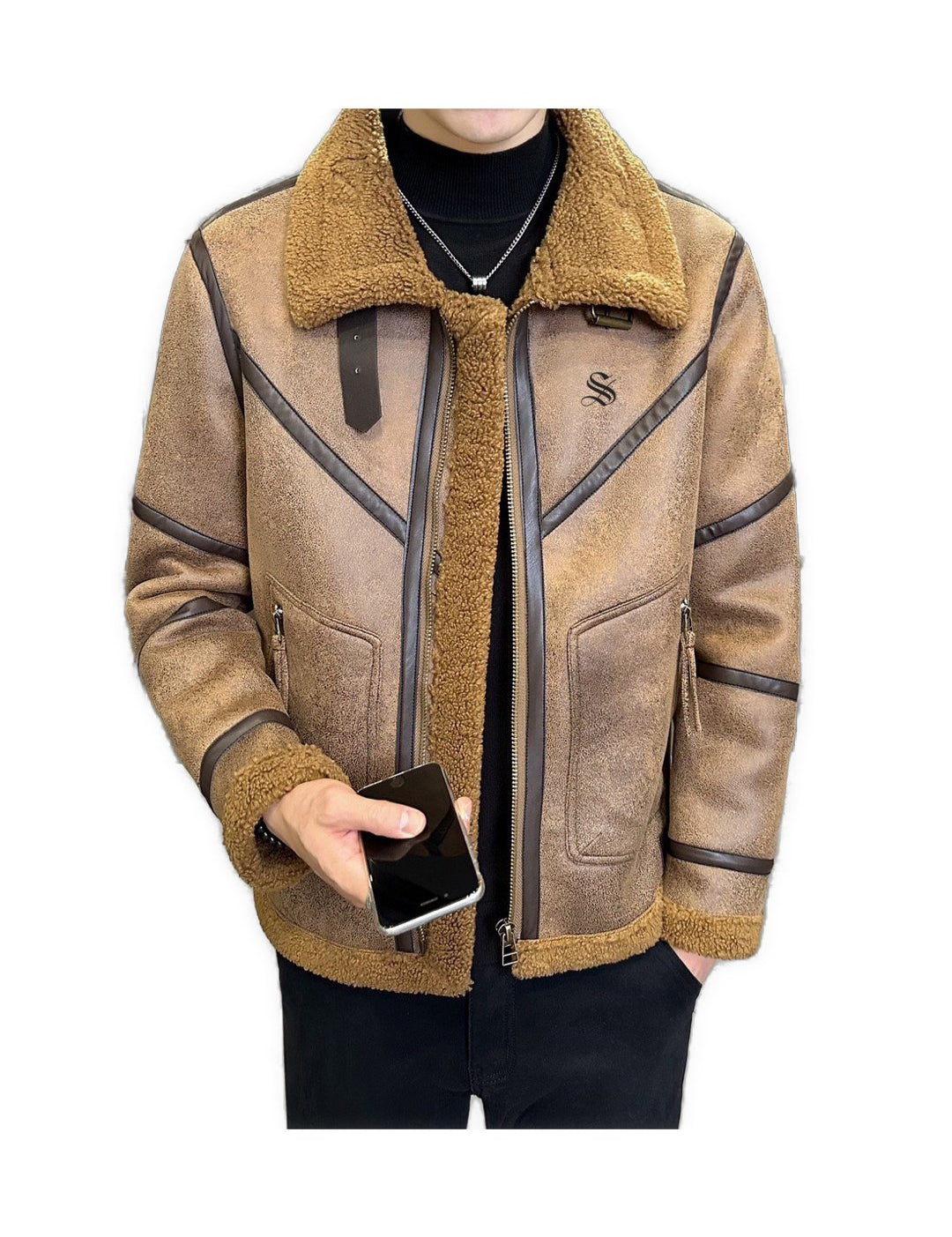 Vombee 81 - Jacket for Men - Sarman Fashion - Wholesale Clothing Fashion Brand for Men from Canada