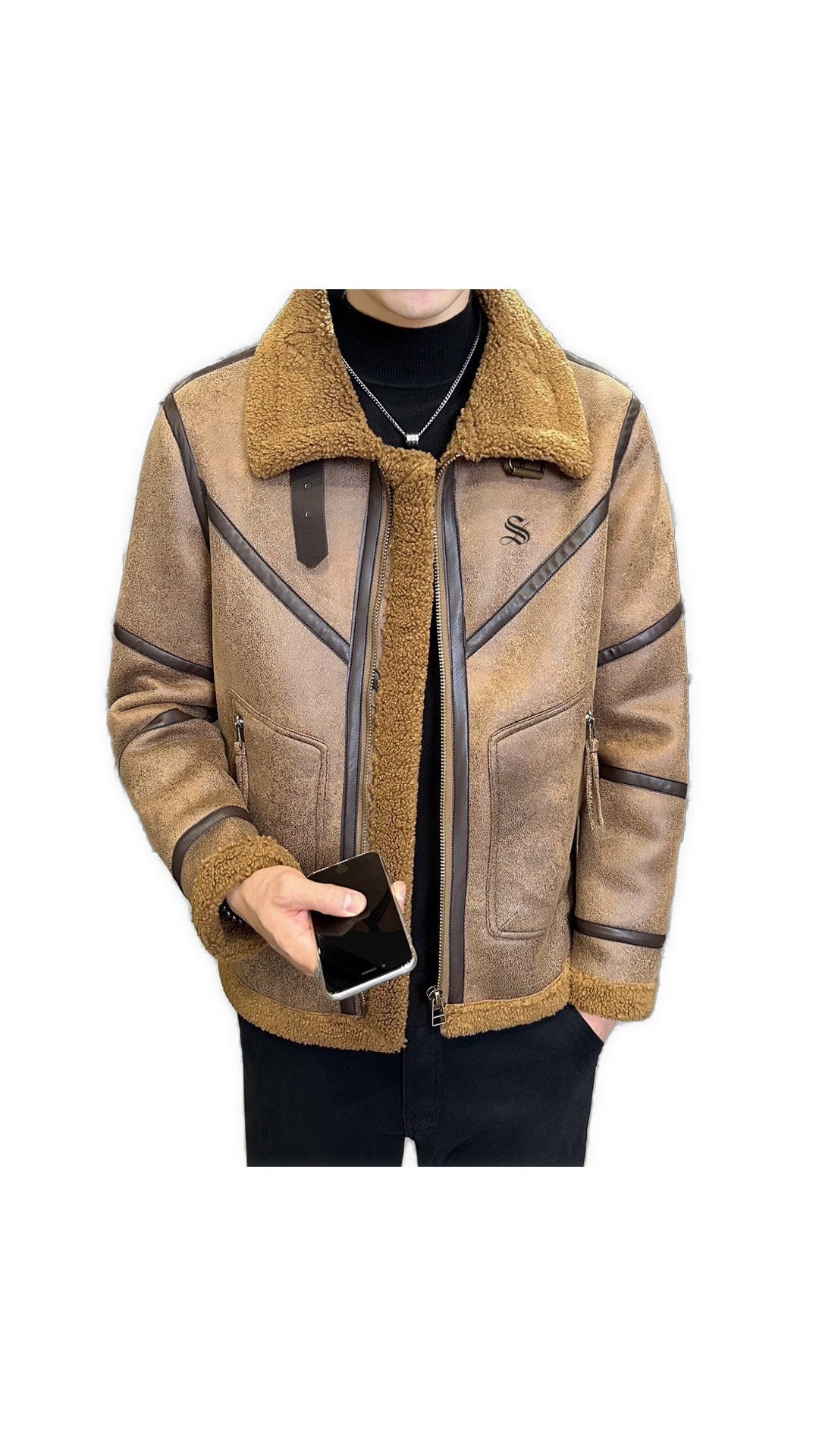 Vombee 81 - Jacket for Men - Sarman Fashion - Wholesale Clothing Fashion Brand for Men from Canada