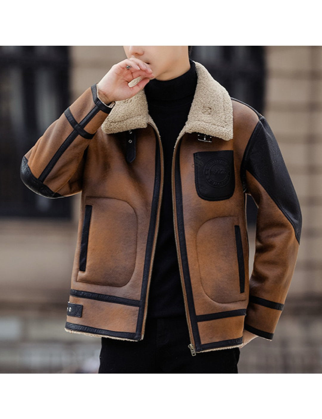 Vombee 82 - Jacket for Men - Sarman Fashion - Wholesale Clothing Fashion Brand for Men from Canada