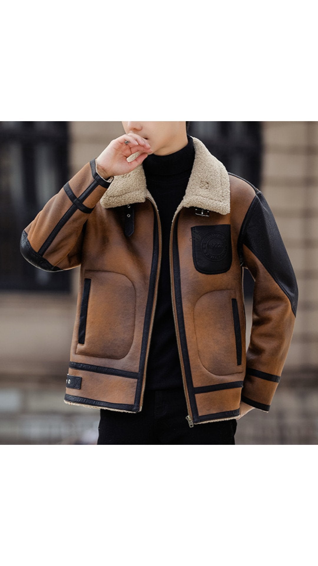 Vombee 82 - Jacket for Men - Sarman Fashion - Wholesale Clothing Fashion Brand for Men from Canada