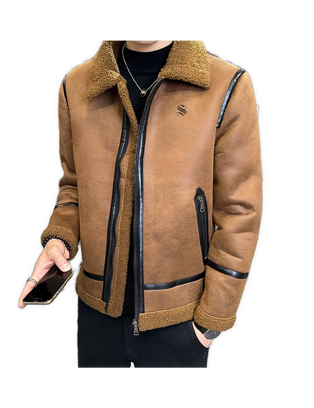 Vombee 89 - Jacket for Men - Sarman Fashion - Wholesale Clothing Fashion Brand for Men from Canada