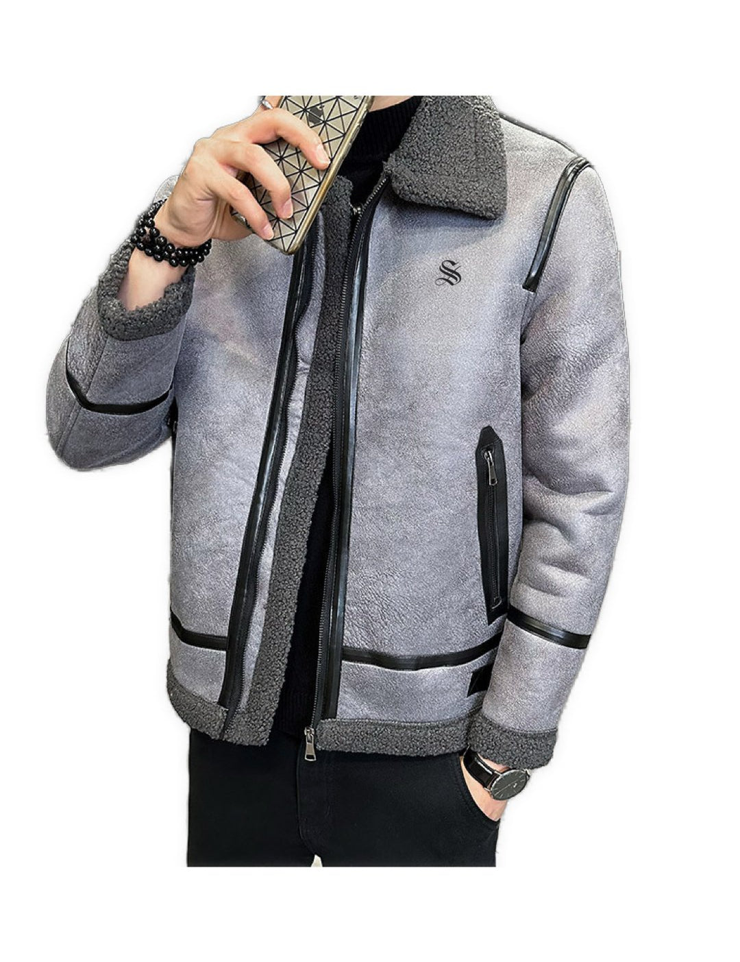 Vombee 89 - Jacket for Men - Sarman Fashion - Wholesale Clothing Fashion Brand for Men from Canada