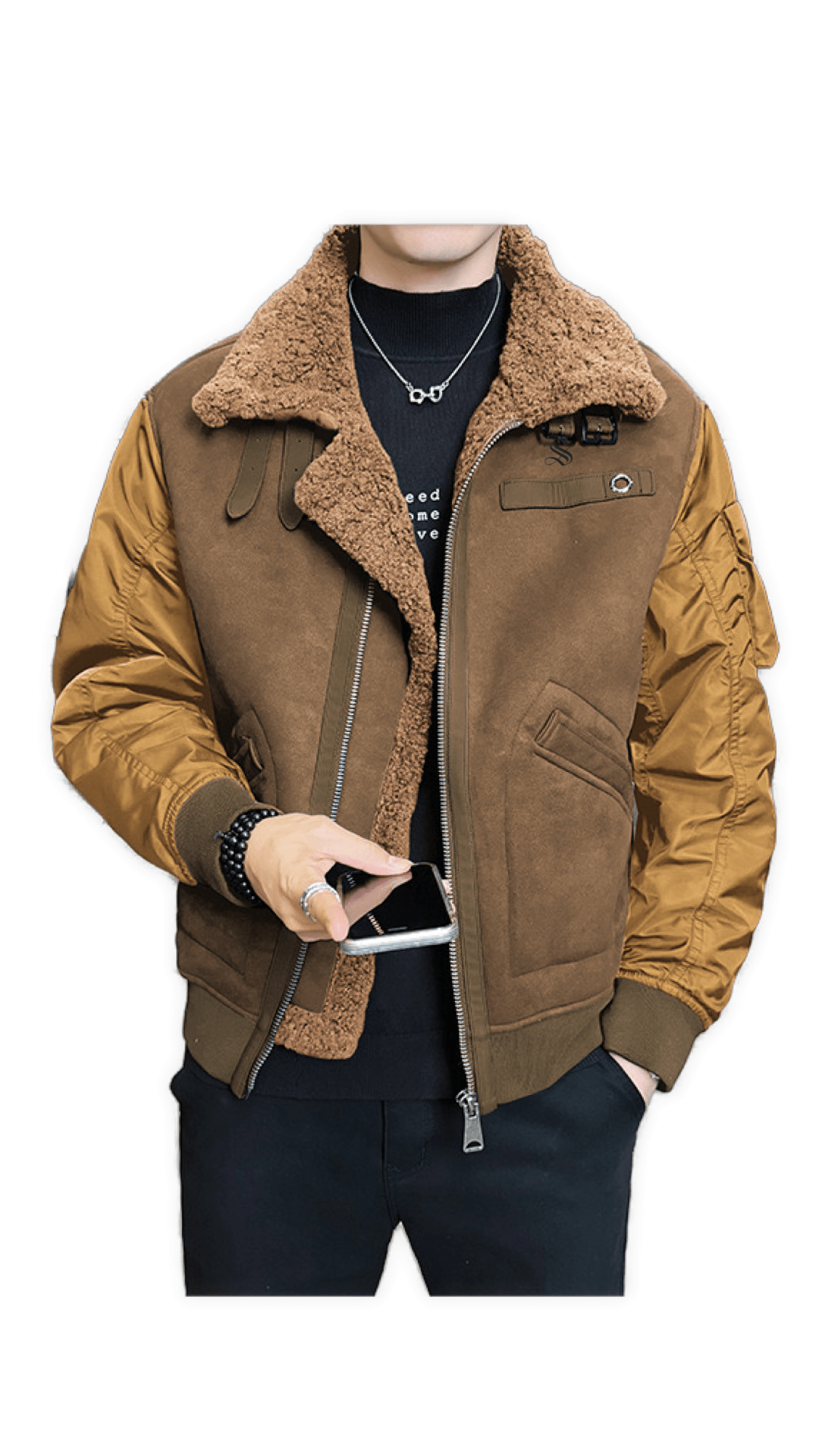 Vombee 910 - Jacket for Men - Sarman Fashion - Wholesale Clothing Fashion Brand for Men from Canada