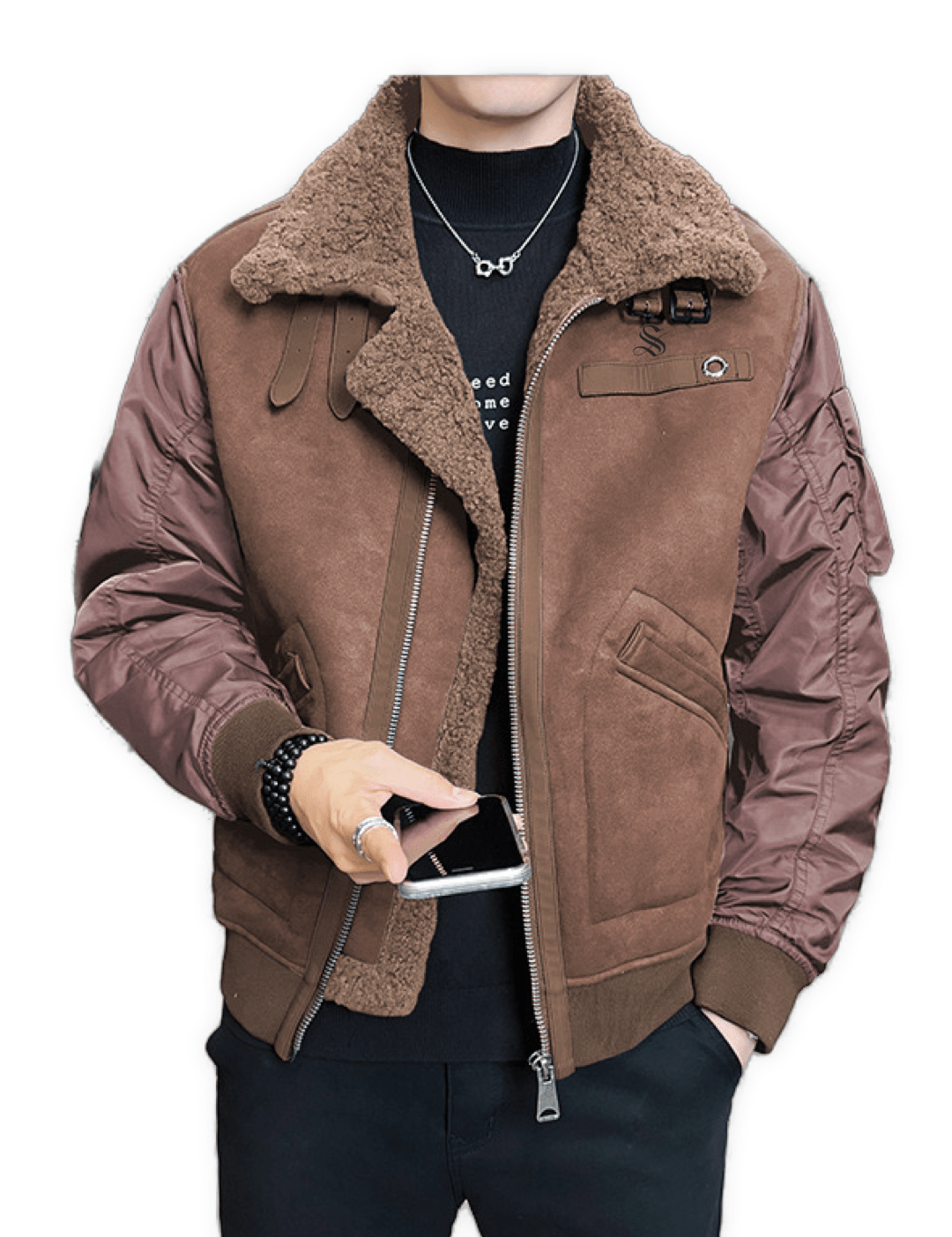 Vombee 910 - Jacket for Men - Sarman Fashion - Wholesale Clothing Fashion Brand for Men from Canada