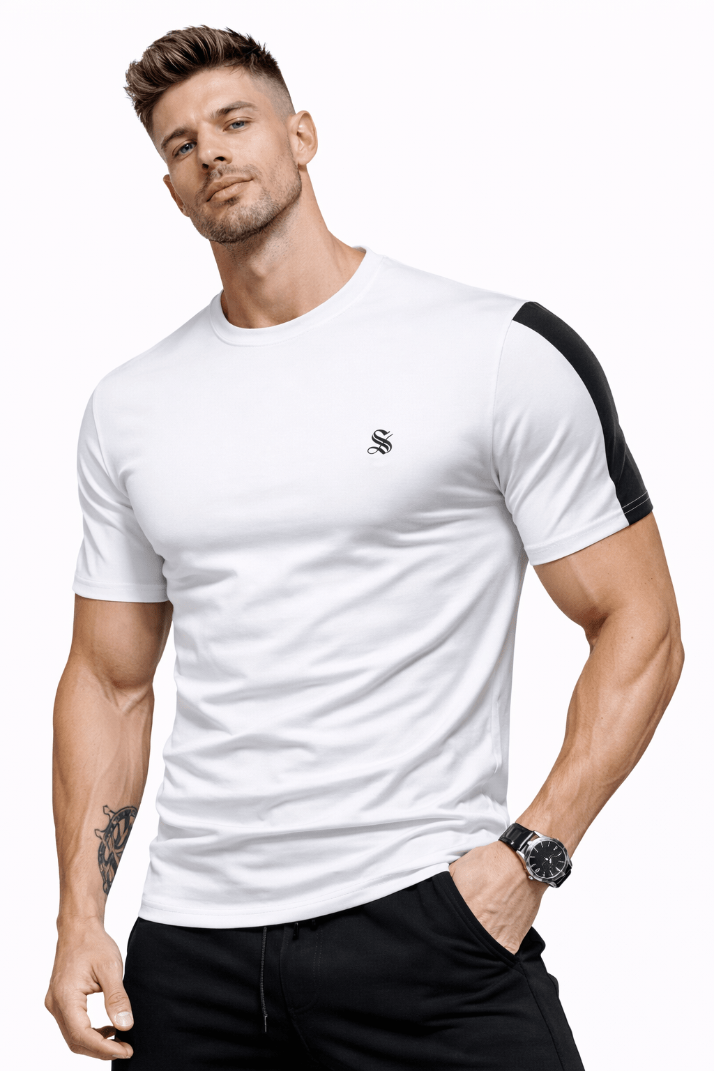 VomGO - T-shirt for Men - Sarman Fashion - Wholesale Clothing Fashion Brand for Men from Canada