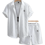 VUNB 2 - Complete Set Shirt & Shorts for Men - Sarman Fashion - Wholesale Clothing Fashion Brand for Men from Canada
