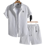 VUNB 3 - Complete Set Shirt & Shorts for Men - Sarman Fashion - Wholesale Clothing Fashion Brand for Men from Canada