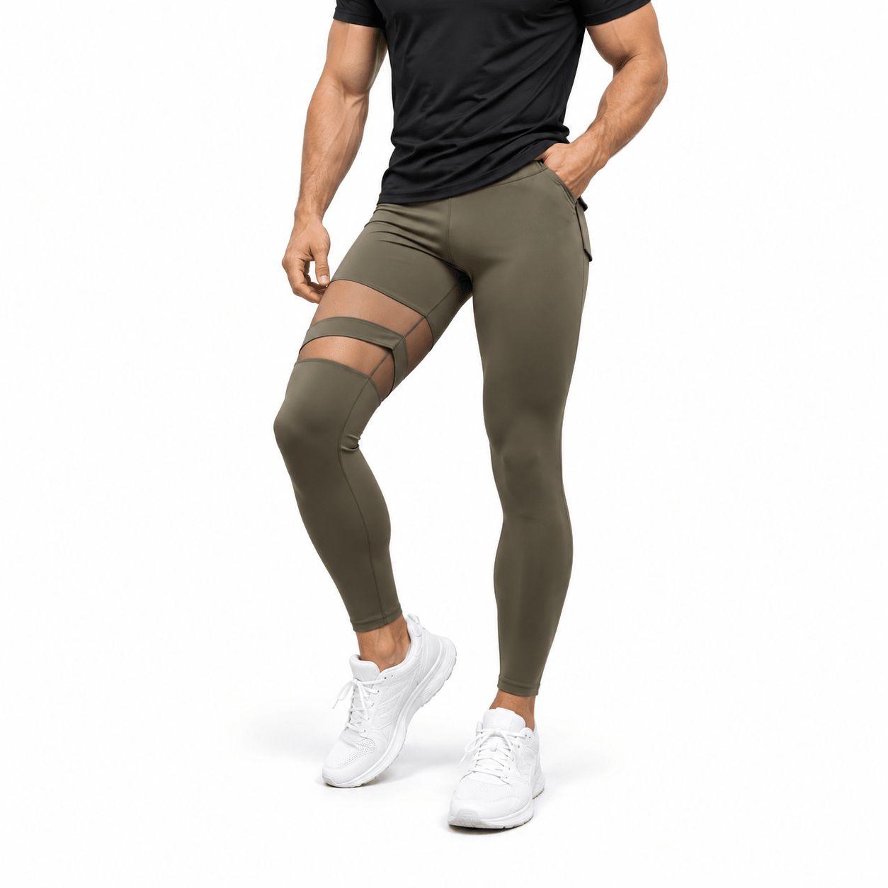 Vzano 139 - Leggings for Men - Sarman Fashion - Wholesale Clothing Fashion Brand for Men from Canada
