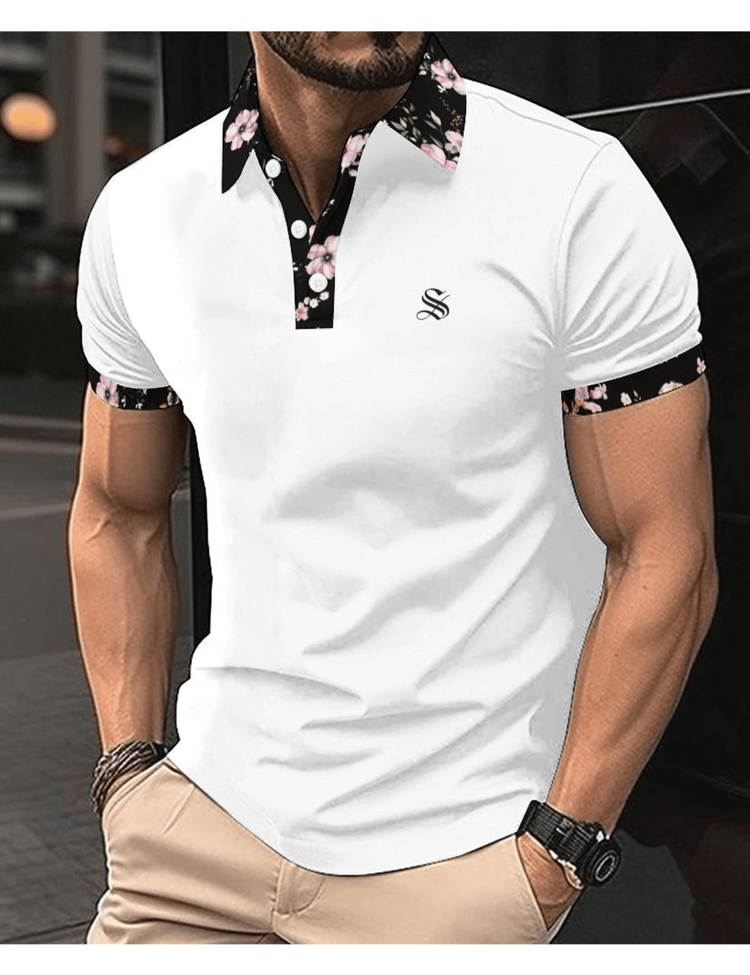 WEKL - Polo Shirt for Men - Sarman Fashion - Wholesale Clothing Fashion Brand for Men from Canada