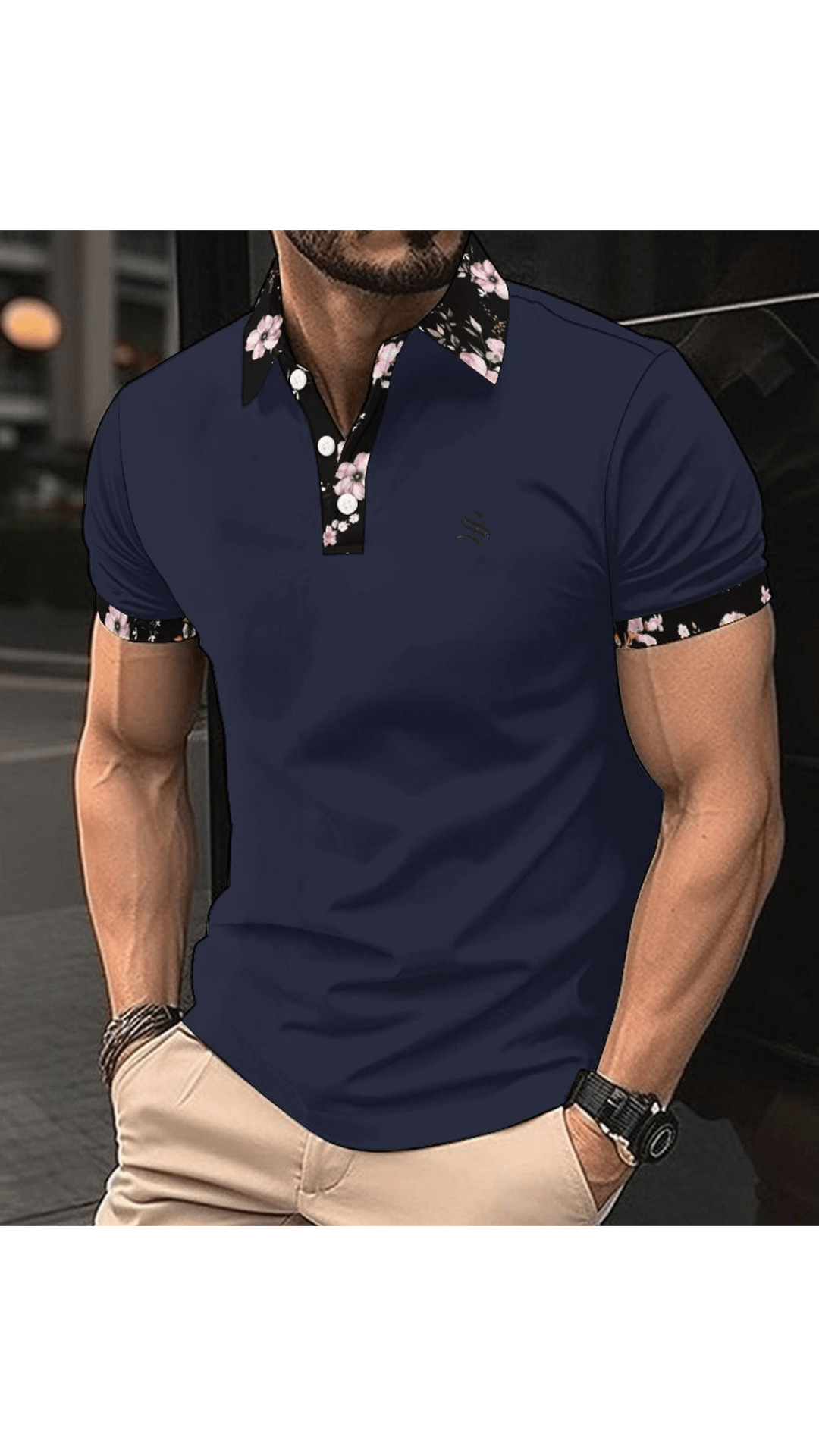 WEKL - Polo Shirt for Men - Sarman Fashion - Wholesale Clothing Fashion Brand for Men from Canada