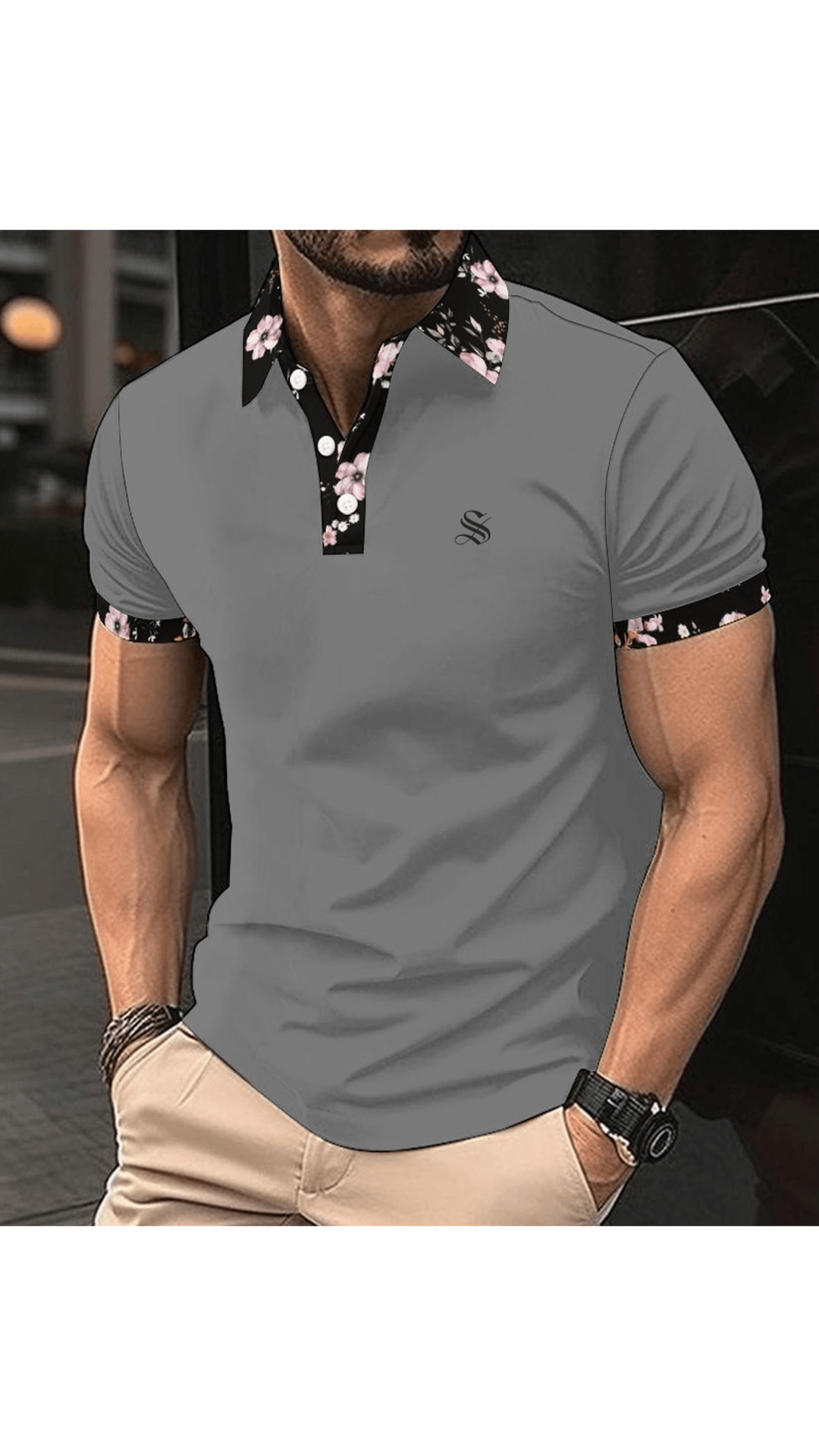 WEKL - Polo Shirt for Men - Sarman Fashion - Wholesale Clothing Fashion Brand for Men from Canada