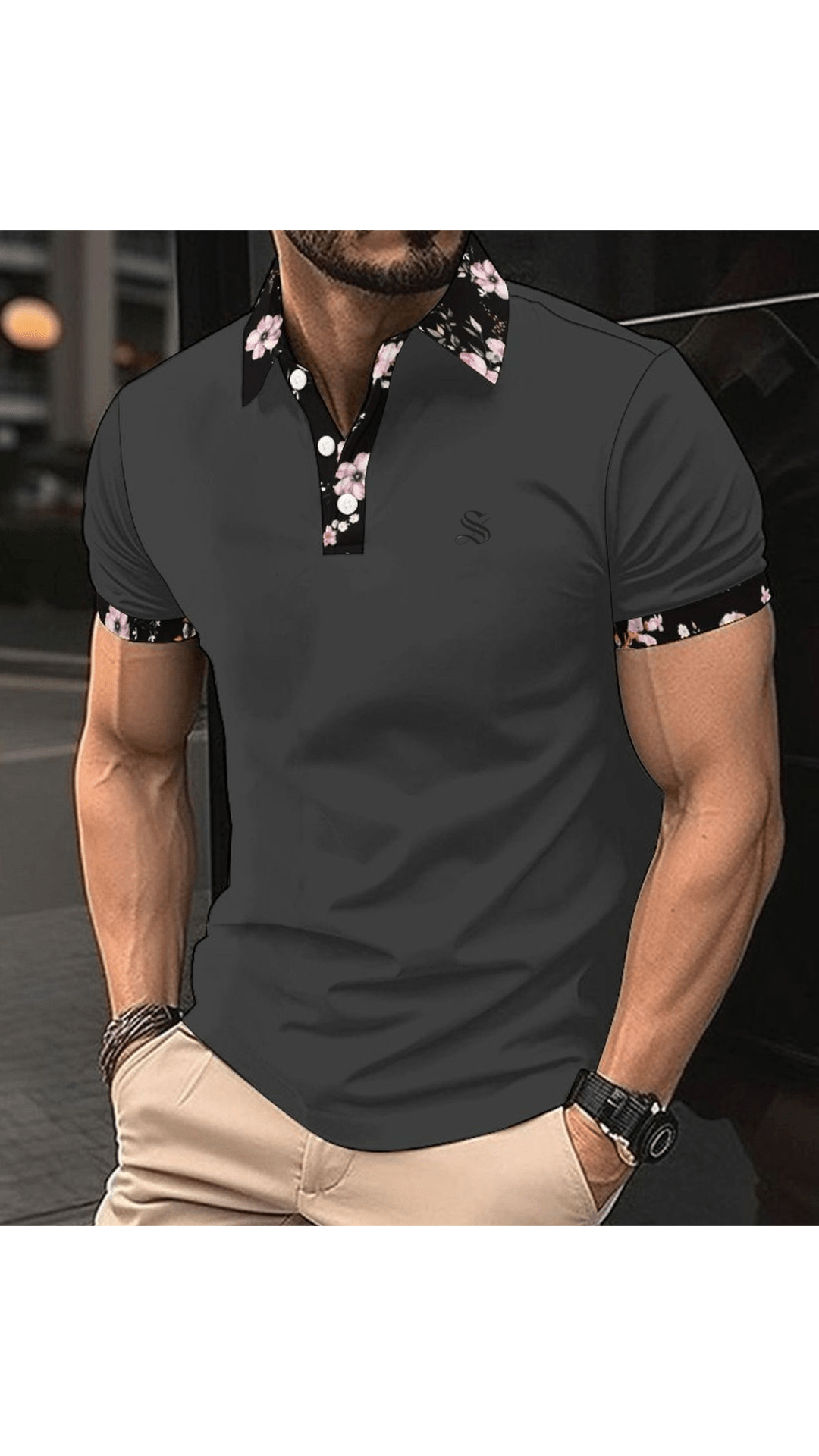 WEKL - Polo Shirt for Men - Sarman Fashion - Wholesale Clothing Fashion Brand for Men from Canada