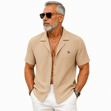 WillS 2 - Short Sleeves Shirt for Men - Sarman Fashion - Wholesale Clothing Fashion Brand for Men from Canada