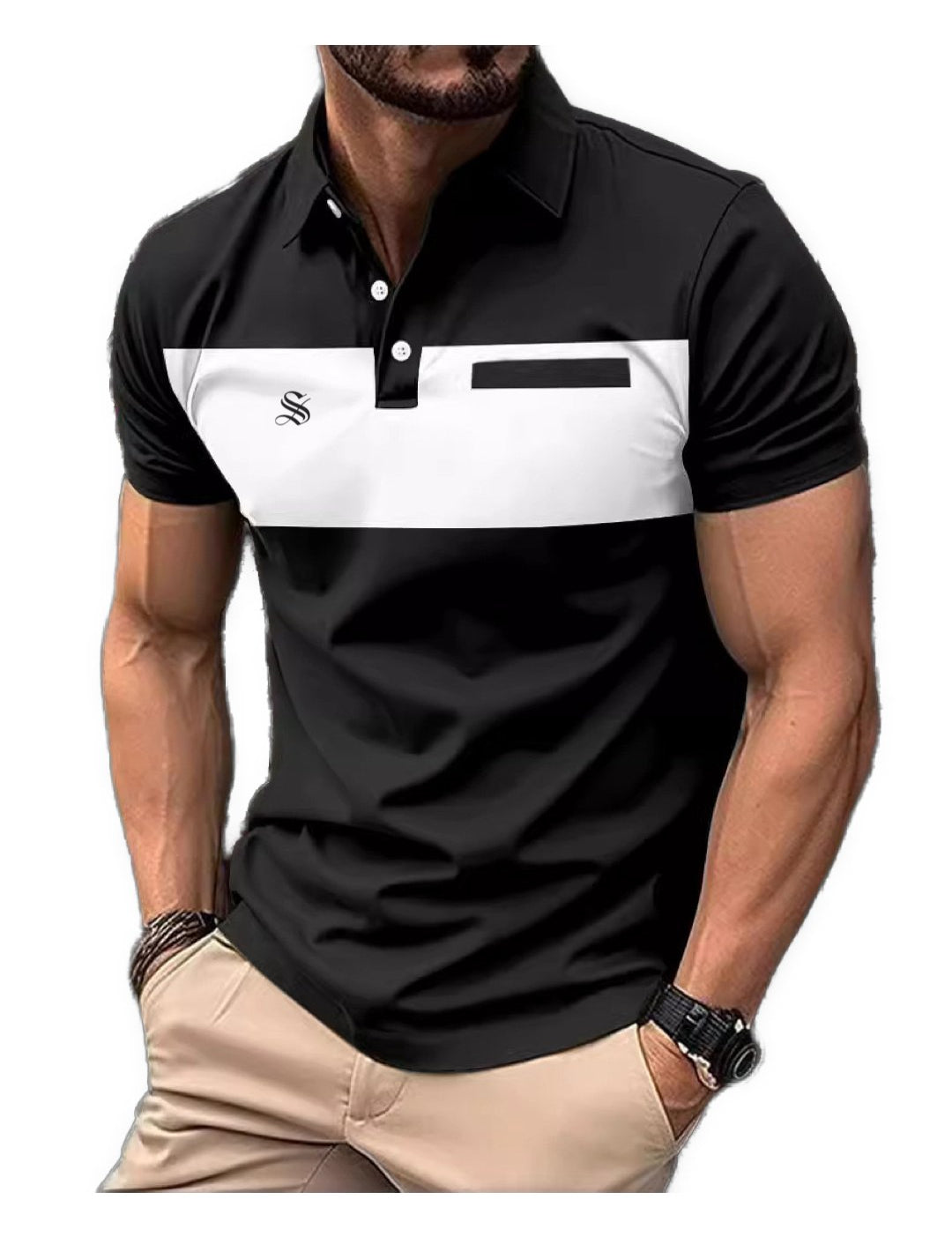 Winifol - Polo Shirt for Men - Sarman Fashion - Wholesale Clothing Fashion Brand for Men from Canada