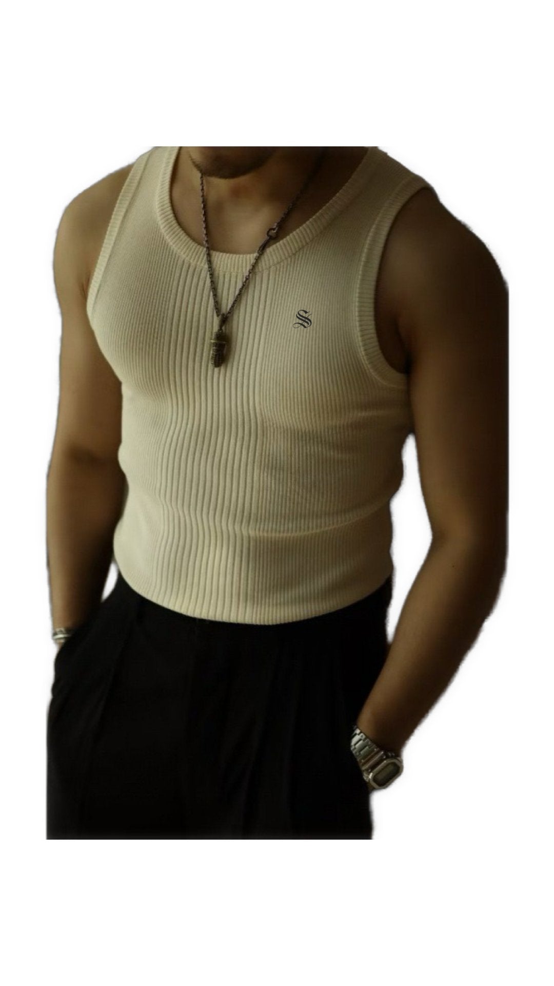 Womito - Tank Top for Men - Sarman Fashion - Wholesale Clothing Fashion Brand for Men from Canada