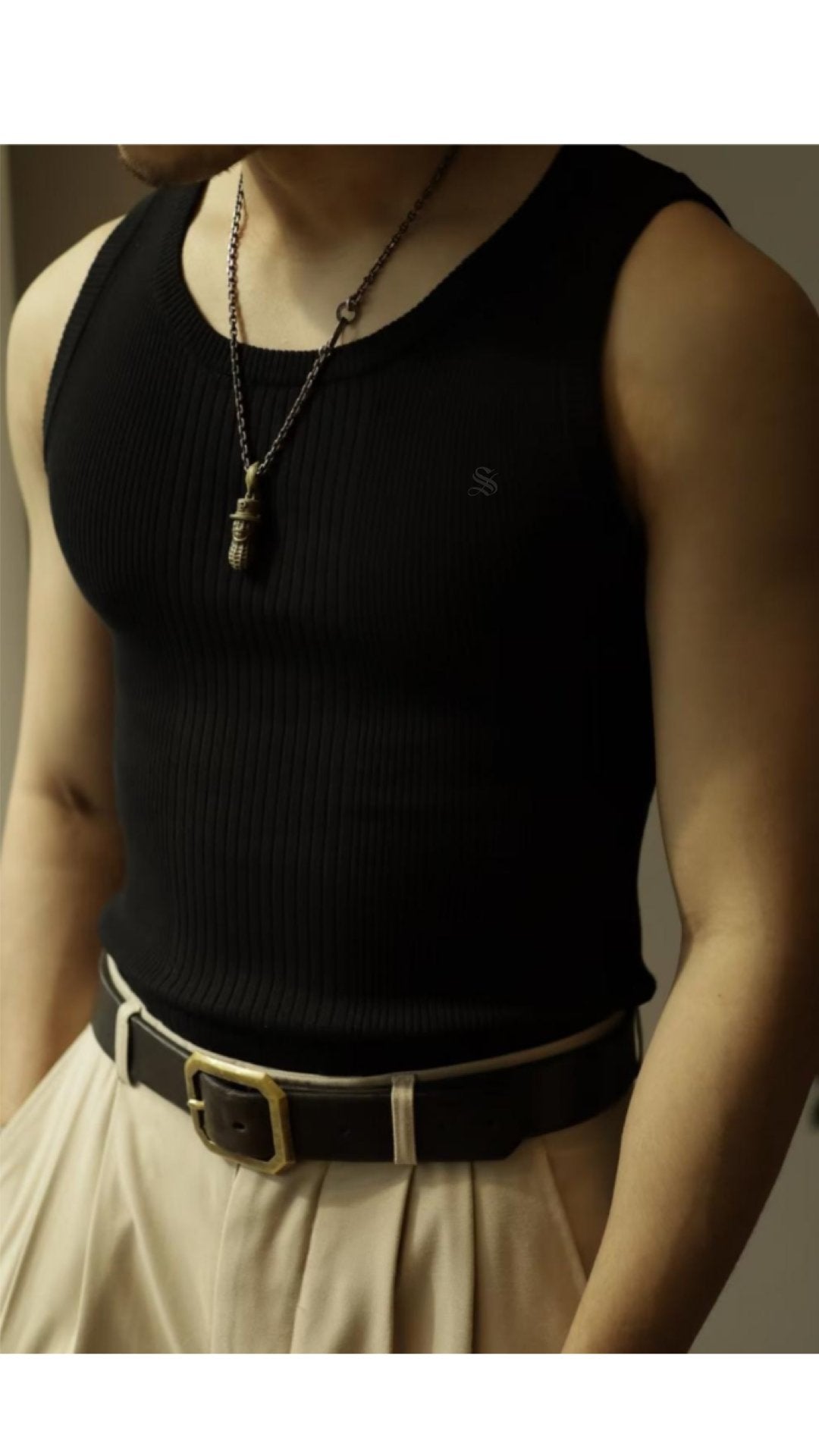 Womito - Tank Top for Men - Sarman Fashion - Wholesale Clothing Fashion Brand for Men from Canada