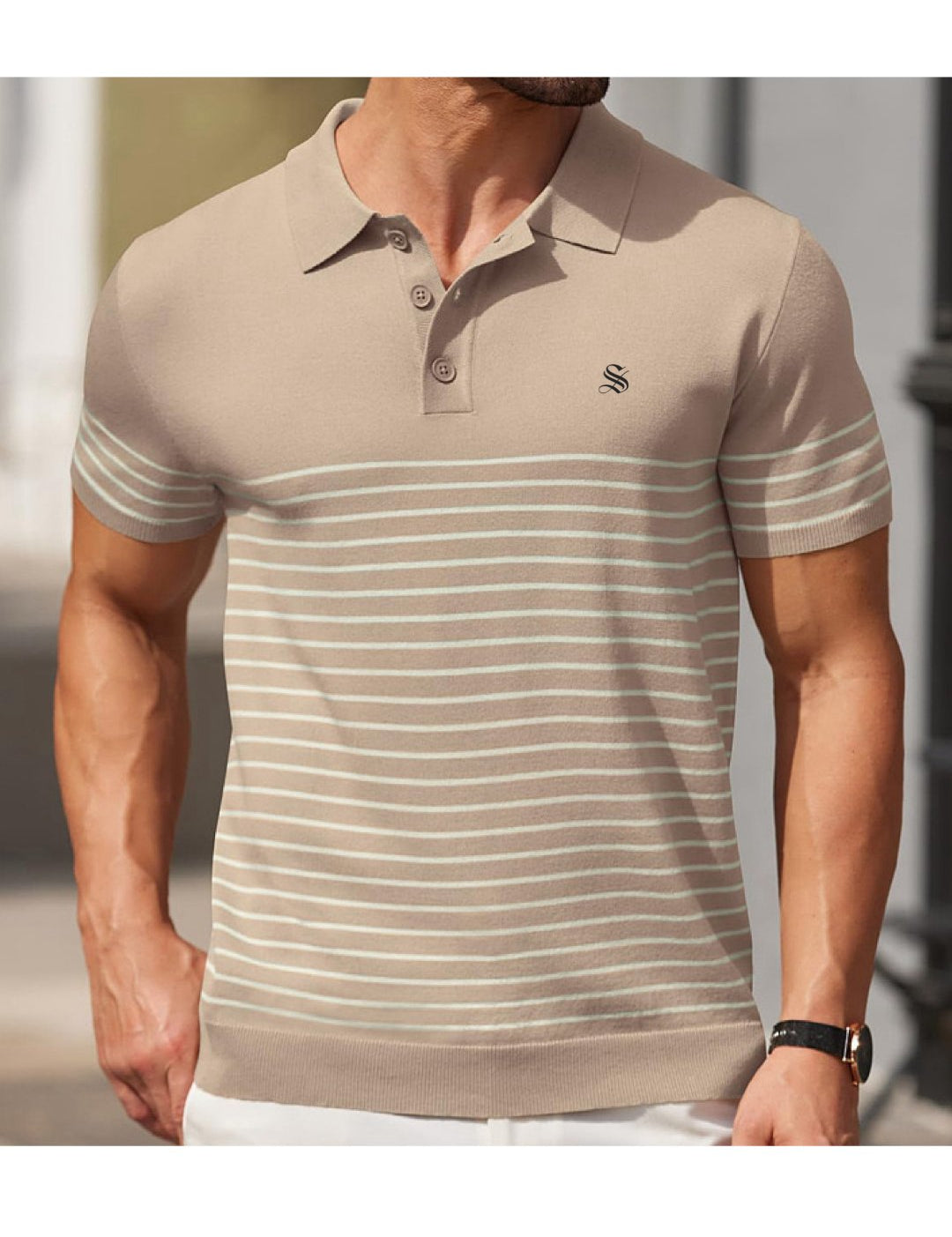 Wong - Polo Shirt for Men - Sarman Fashion - Wholesale Clothing Fashion Brand for Men from Canada