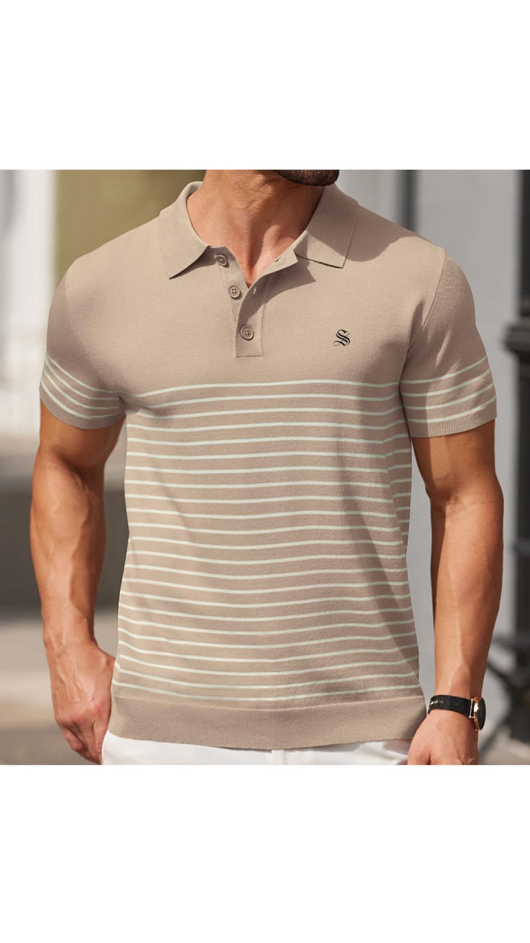 Wong - Polo Shirt for Men - Sarman Fashion - Wholesale Clothing Fashion Brand for Men from Canada