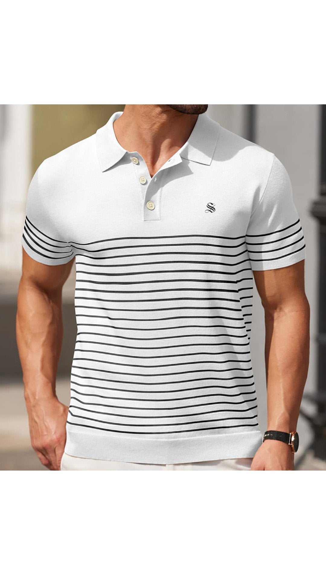 Wong - Polo Shirt for Men - Sarman Fashion - Wholesale Clothing Fashion Brand for Men from Canada