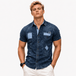 Wpuk - Short Sleeves Shirt for Men - Sarman Fashion - Wholesale Clothing Fashion Brand for Men from Canada