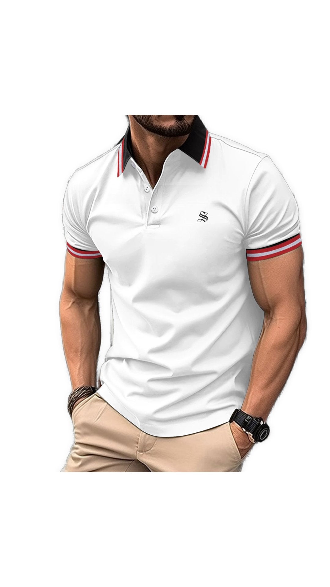 Wrambi - Polo Shirt for Men - Sarman Fashion - Wholesale Clothing Fashion Brand for Men from Canada