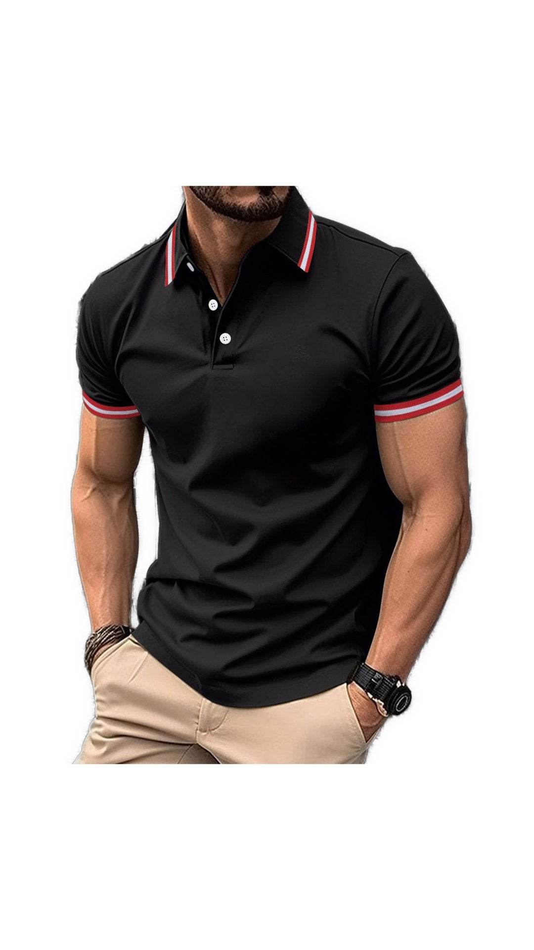 Wrambi - Polo Shirt for Men - Sarman Fashion - Wholesale Clothing Fashion Brand for Men from Canada