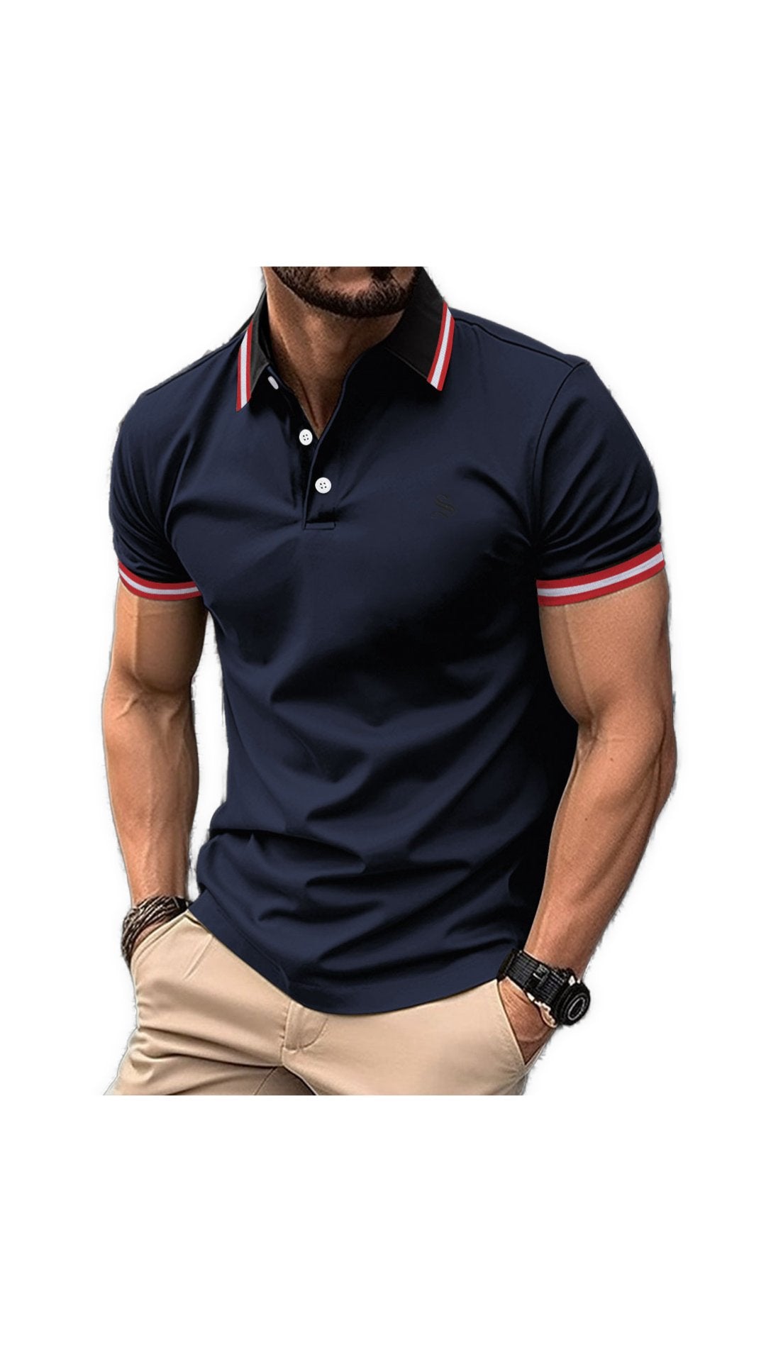 Wrambi - Polo Shirt for Men - Sarman Fashion - Wholesale Clothing Fashion Brand for Men from Canada