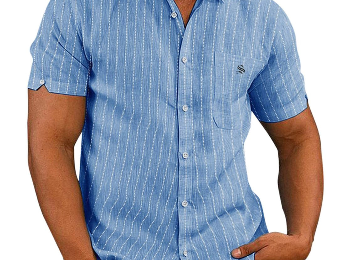 Wuduwa - Short Sleeves Shirt for Men - Sarman Fashion - Wholesale Clothing Fashion Brand for Men from Canada