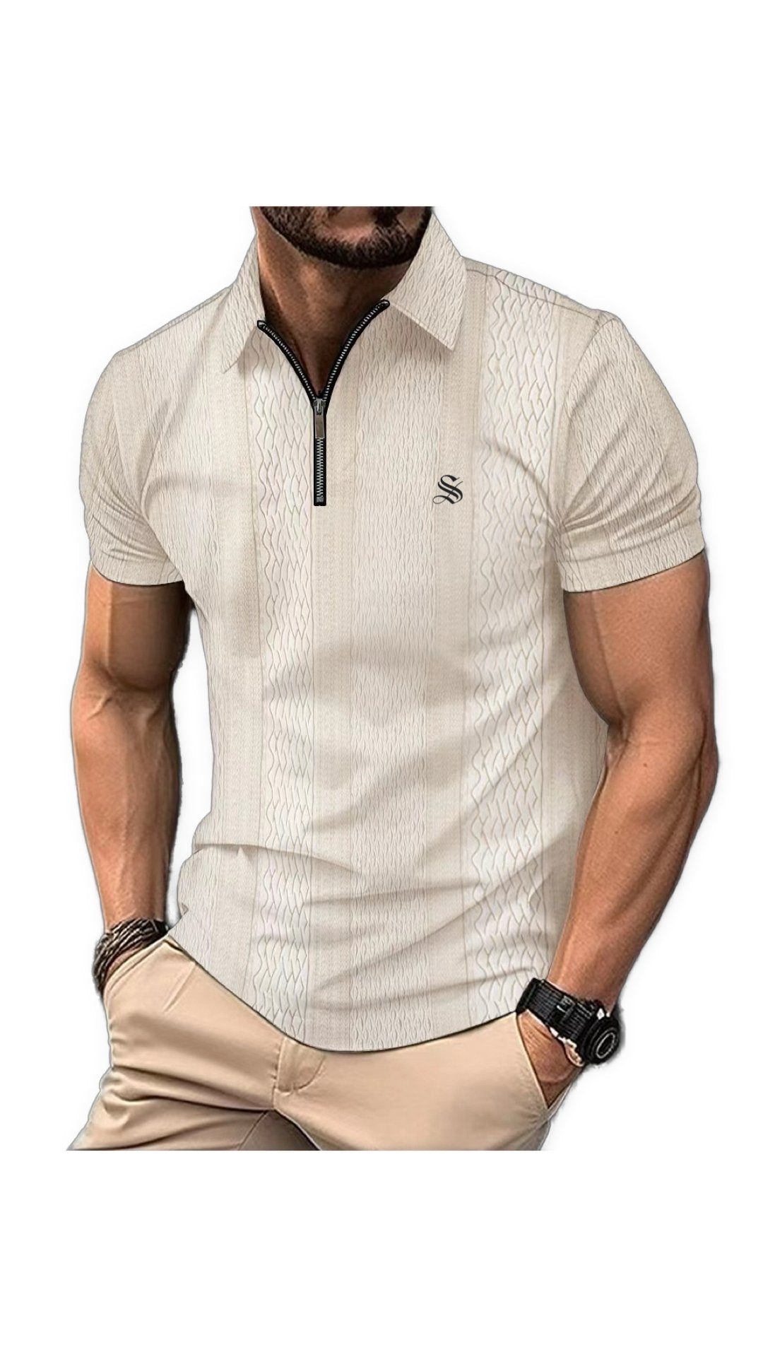 Wyerta - Polo Shirt for Men - Sarman Fashion - Wholesale Clothing Fashion Brand for Men from Canada