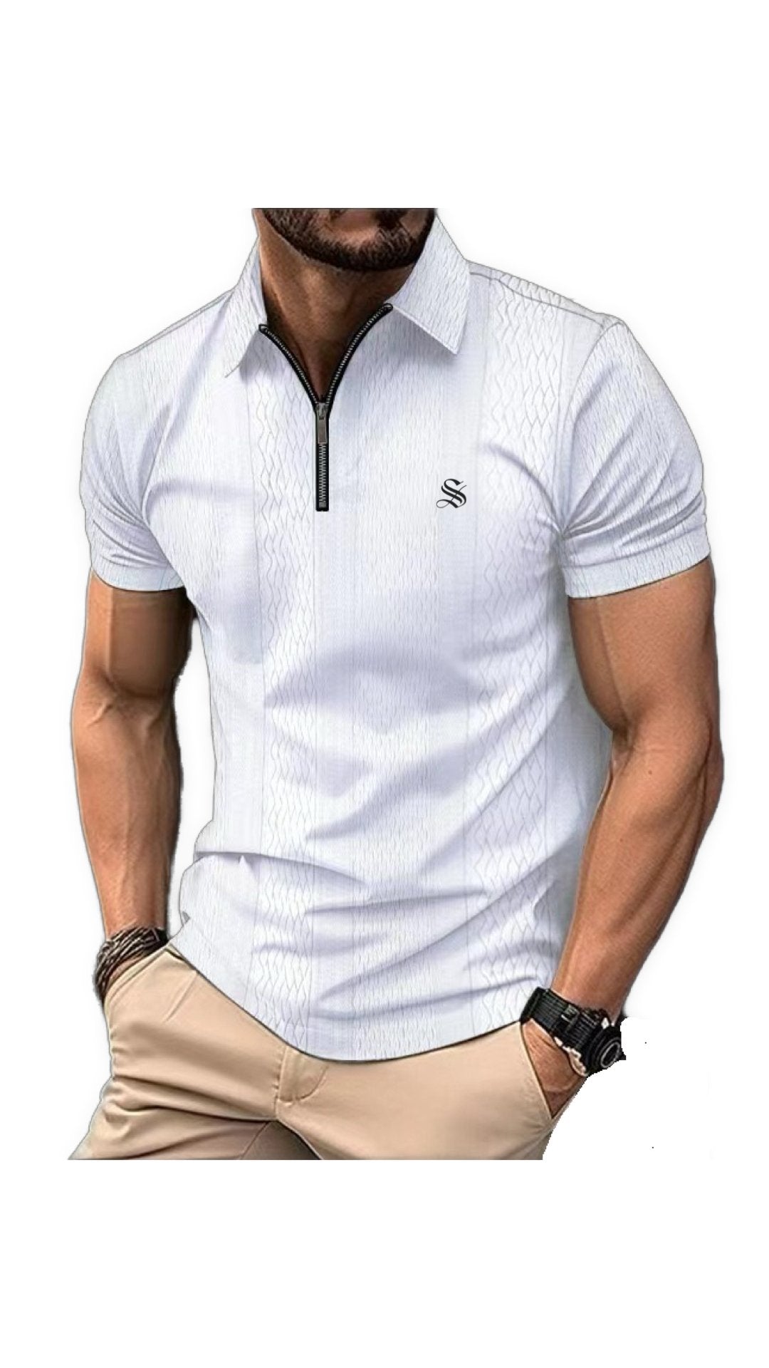 Wyerta - Polo Shirt for Men - Sarman Fashion - Wholesale Clothing Fashion Brand for Men from Canada